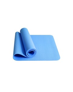 Коврик для йоги 183х61х0 6см ТПЕ E42687 2 голубой Sportex