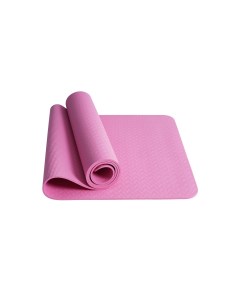 Коврик для йоги 183х61х0 6см ТПЕ E42687 1 розовый Sportex