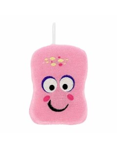 Мочалка для тела KIDS Funny pink Deco