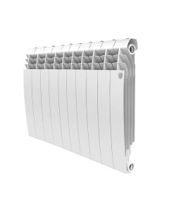 Радиатор отопления биметаллический BiLiner 500 x10 секций Bianco Traffico RTBBT50010 Royal thermo