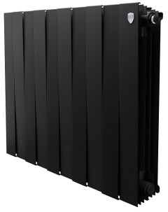 Радиатор отопления биметаллический PianoForte 500 x10 секций new Noir Sable RTPNNS50010 Royal thermo