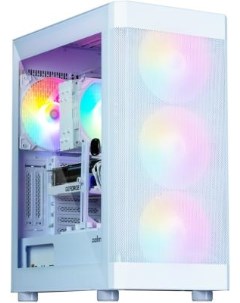 Корпус Miditower i4 TG White без БП Zalman