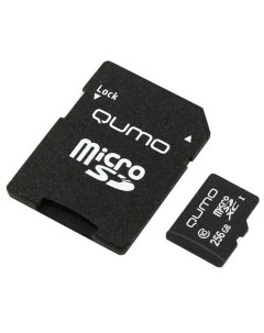Карта памяти Micro SecureDigital 256Gb UHS I U3 Pro seria 3 0 QM256GMICSDXC10U3 адаптер SD Qumo