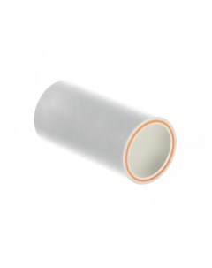 Труба полипропиленовая для отопления стекловолокно диаметр 25х4 2х4000 мм 25 бар белая Kalde