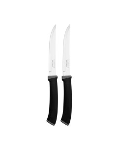 Нож кухонный Felice для мяса 2 шт гладкие нержавеющая сталь 12 5 см рукоятка пластик 23493 205 TR Tramontina