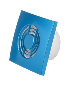 Вентилятор вытяжной настенный 98 мм обратный клапан синий Зефир 100Сок Event