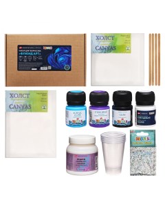 Набор для творчества Decola Флюид Арт "Космос" Невская палитра