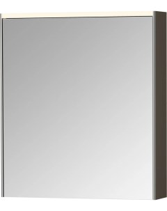 Зеркало шкаф Core 60 R с подсветкой антрацит 66910 Vitra