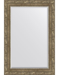 Зеркало Exclusive 65x95 см виньетка античная латунь Evoform