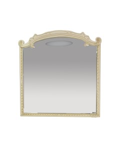 Зеркало Элис 120 бежевое с золотом Misty