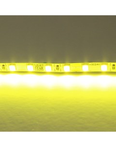 Светодиодная лента цветного свечения 24V лимонный Lightstar
