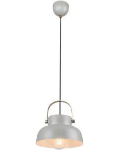 Подвесной светильник серый E27 1 40w Kink light