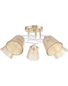 Потолочная люстра на штанге AMALFI 323006/5 FG+WT Arte milano