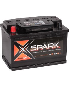 Автомобильный аккумулятор 66 Ач прямая полярность L3 Spark