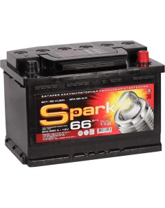 Автомобильный аккумулятор 66 Ач обратная полярность L3 Spark