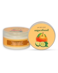 Крем контур для тела антицеллюлитный Апельсин и бергамот Superfood 240 0 Liv delano