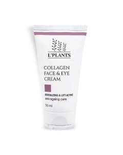 Омолаживающий лифтинг крем для лица и век с коллагеном Collagen Face Eye Cream 50 0 L'plants