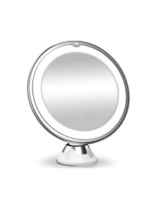 Зеркало с подсветкой круглое увеличительное Clevercare
