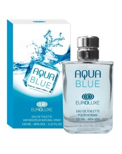 Туалетная вода Aqua Blue мужской 100 0 Euroluxe