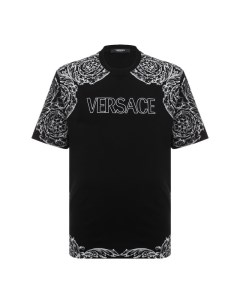 Хлопковая футболка Versace