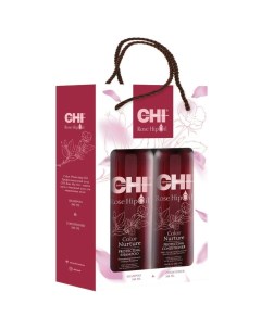 Набор для ухода за окрашенными волосами Rose Hip Oil color protecting kit Chi (сша)