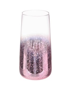 Набор стаканов Craquel розовый 500 мл 4 шт Flw