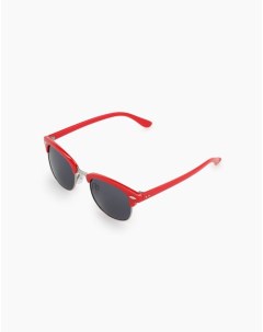 Красные солнцезащитные очки клабмастеры Gloria jeans