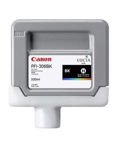 Картридж для струйного принтера Canon PFI 306 BK 6657B001 PFI 306 BK 6657B001