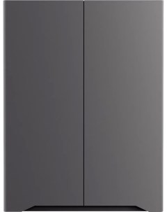 Шкаф двустворчатый 60x80 см светло серый матовый Марелла СС 00002423 Style line