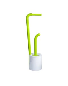 Стойка для ёршика и туалетной бумаги Wendy FX 7032 60 69 см пластик цвет зеленый Fixsen