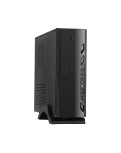 Корпус Desktop MI 208 M350 mini ITX mATX БП M350 с вент 8см 2 USB аудио черный Exegate