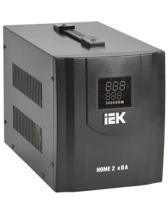 Стабилизатор напряжения Home 2кВА однофазный черный IVS20 1 02000 Iek