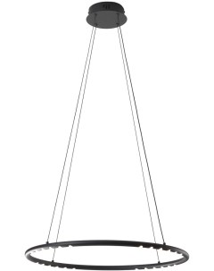 Подвесной светильник диммируемый черный 24W с пультом ДУ Kink light
