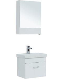 Мебель для ванной Нота 50 см Moduo Slim белый Aquanet