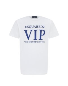 Хлопковая футболка Dsquared2