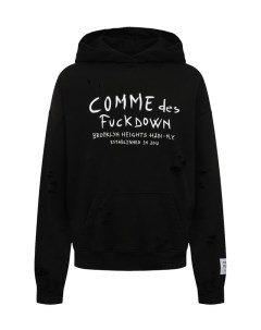 Хлопковое худи Comme des fuckdown