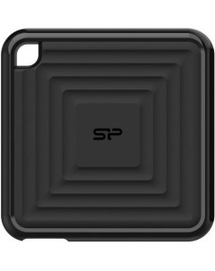 Внешний диск SSD PC60 SP480GBPSDPC60CK 480ГБ черный Silicon power