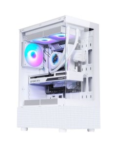 Корпус ATX Crystal Z1 Midi Tower без БП белый Formula