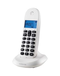 Радиотелефон C1001СB белый Motorola