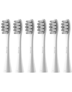 Набор сменных насадкок Для чувствительных десен Gum Care Brush Head P1S12 W06 6шт Oclean