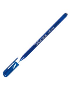 Ручка шариков Star Tech 2260 12BLUE корп синий d 1мм чернила син кор карт 1стерж линия 12 шт кор Pensan