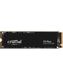 SSD накопитель P3 Plus CT500P3PSSD8 500ГБ M 2 2280 PCIe 4 0 x4 NVMe M 2 Crucial