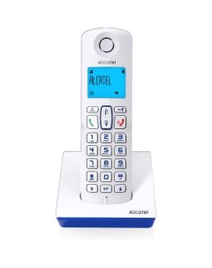 Радиотелефон S230 RU белый и синий Alcatel