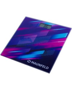 Напольные весы MBS 153G01 до 150кг цвет фиолетовый Maunfeld