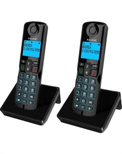 Радиотелефон S250 Duo ru black черный Alcatel