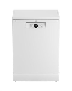 Посудомоечная машина BDFN26422W полноразмерная напольная 59 8см загрузка 14 комплектов белая Beko