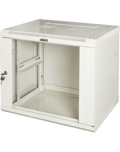 Шкаф коммутационный TWT CBWPG 15U 6X8 GY настенный стеклянная передняя дверь 15U 600x768x800 мм Lanmaster