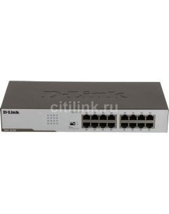 Коммутатор DGS 1016D I неуправляемый D-link