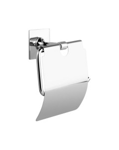 Держатель для туалетной бумаги с крышкой металл хром Expert KLE EX015 Kleber