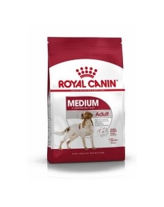 Medium Adult Корм сух д средних собак 15кг Royal canin